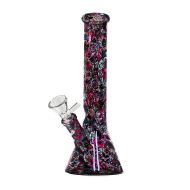 Bong Glass Mexican Flowers 26cm
