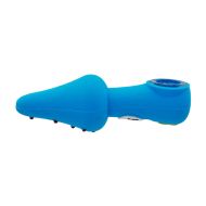Mushroom Silicone Pipe Blue 10cm