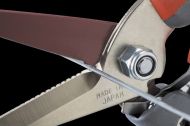 Garden shears CHIKAMASA TS-66B (jagged blade with wire-cutting function)