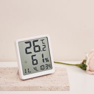 Thermo-hygrometer clock Large display