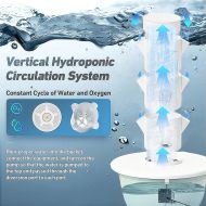 Hydroponic Vertical Tower with 9 levels