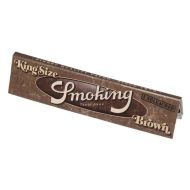 🟤 Smoking Brown King Size Rolling Papers – натурални неизбелени хартийки