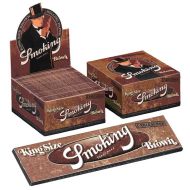 🟤 Smoking Brown King Size Rolling Papers – натурални неизбелени хартийки