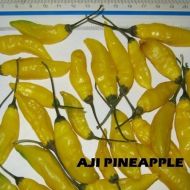 Семена от люти чушки сорт "Ахи Ананас" (Aji Pineaple) - 15 бр.