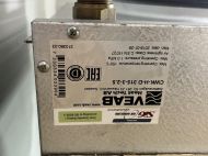 Воден канален  охладител за кръгъл въздуховод VEAB CWK 315-3-2.5 – Ø315 мм 1410m3 1260L/PU 8.3KW