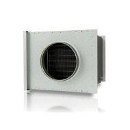 Воден канален  охладител за кръгъл въздуховод VEAB CWK 315-3-2.5 – Ø315 мм 1410m3 1260L/PU 8.3KW